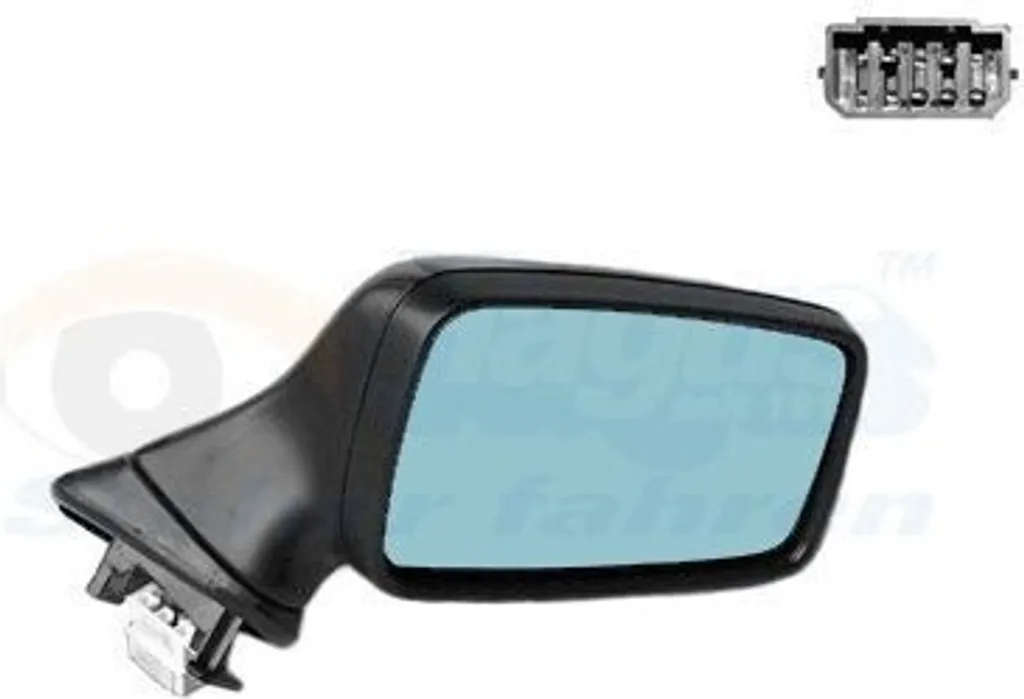 Rétroviseur extérieur droit Audi 80 B4 chauffant avec miroir convexe