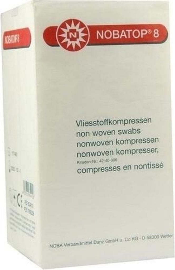 Nobatop 8 compresse 10x10 cm non sterili 200 pz Immagine del prodotto 