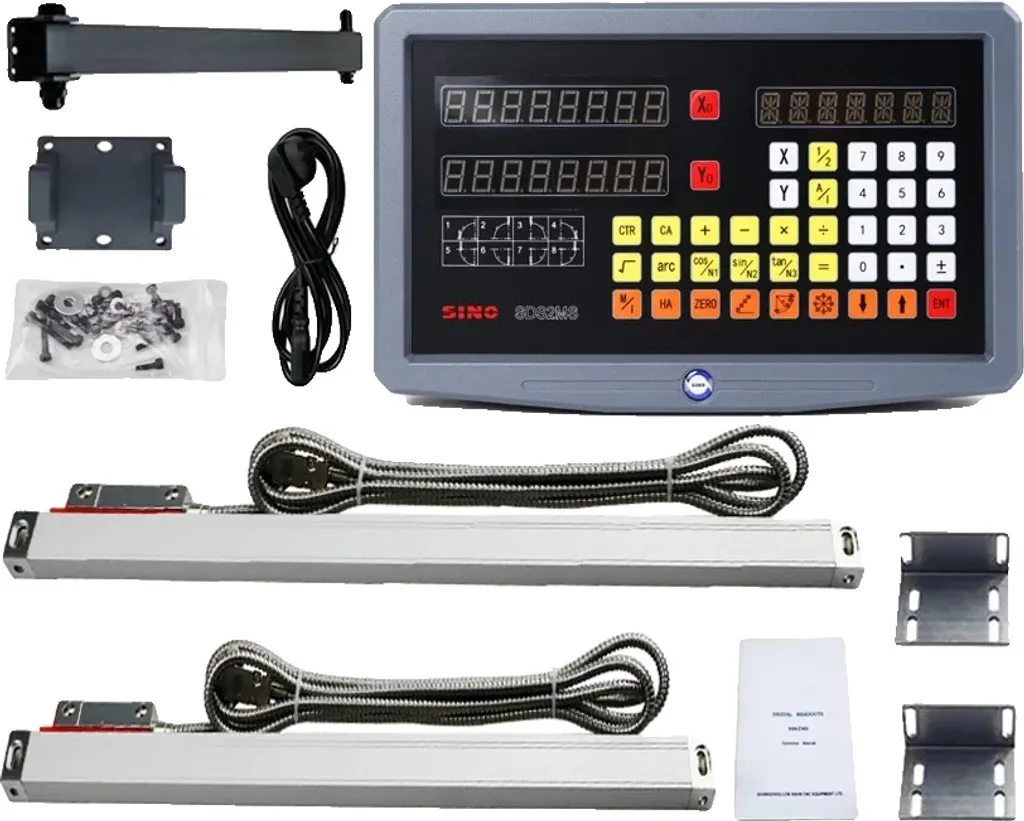 Système de Visualisation Numérique DRO 5u Kit Complet pour Fraiseuse