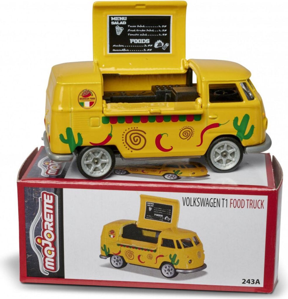 Majorette VW T1 Mexican Foodtruck, Food Truck, 3 Jahr(e), Produktbild 
