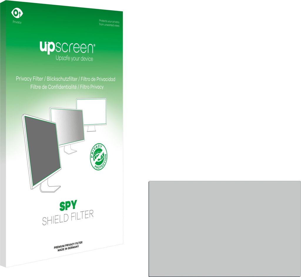 upscreen Blickschutzfilter für Dell UltraSharp U2421E Anti-Spy Privacy Filter Sichtschutz Blaulicht-Schutz