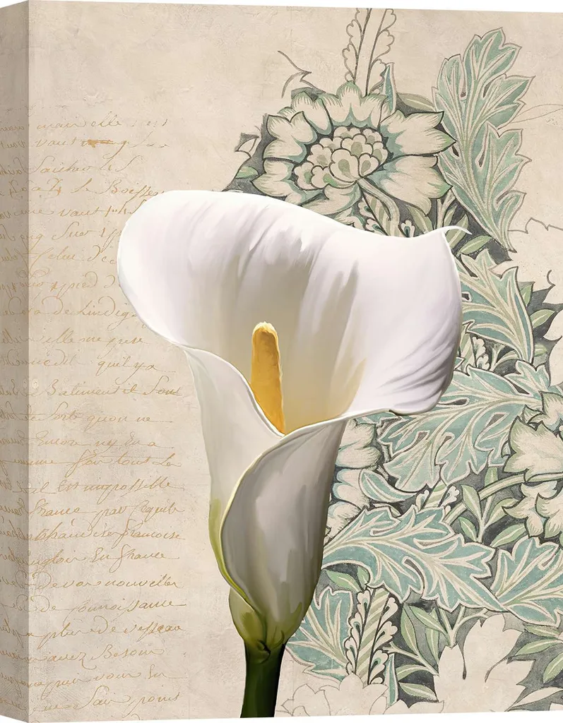 Offerta Quadro Moderno Elena Dolci Calla I 40x60 cm - Pronto da Appendere