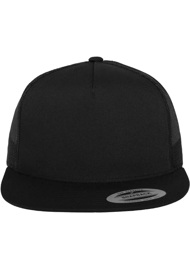Flexfit 6006 Nero: Eleganza Sobria e Design Classico Trucker - 4