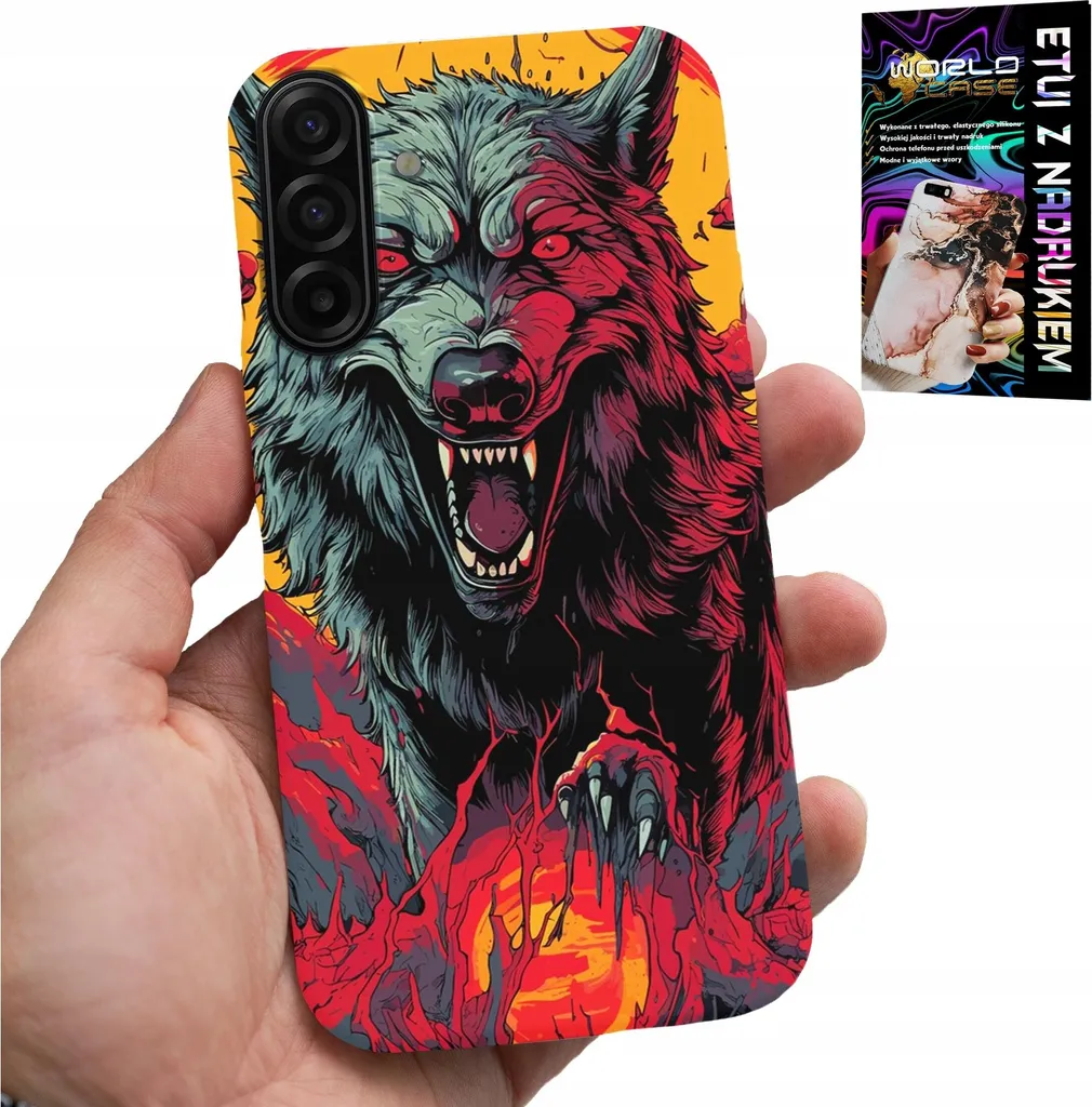 Cover Wolf Pack per Samsung A17 5G con Pellicola Vetro Temperato