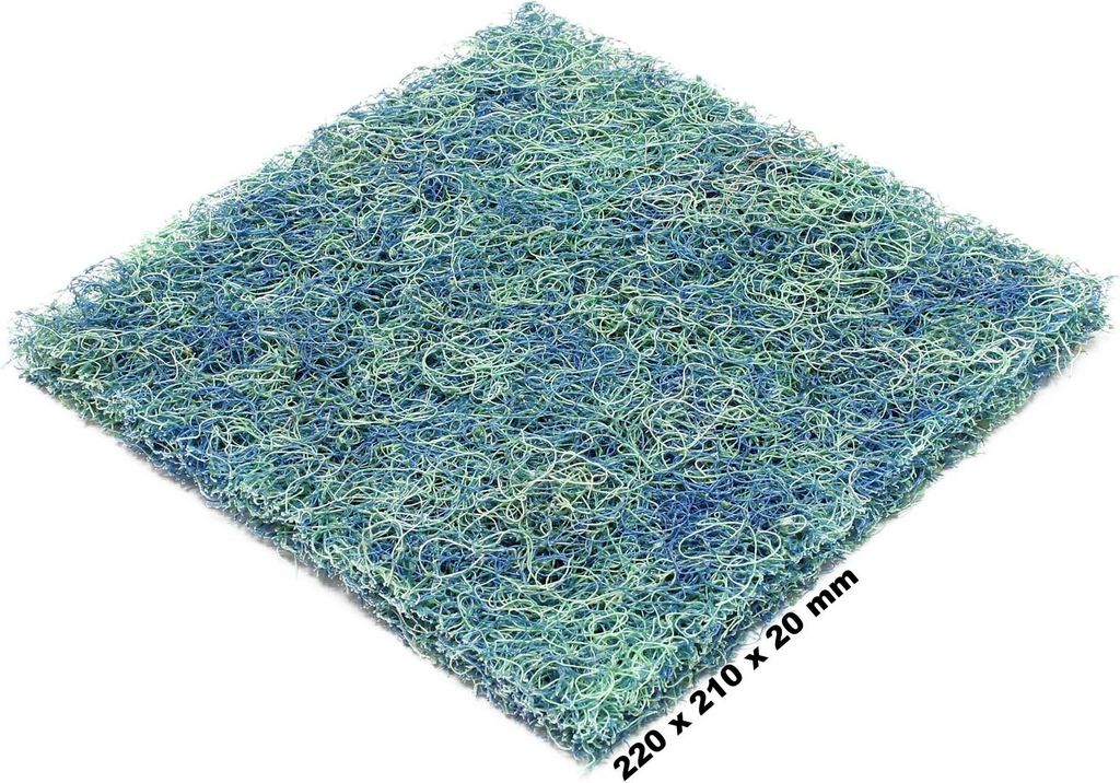 SunSun Ersatzteil Japanmatte für Teichfilter CBF-200T CBF-200U CBF-200 – Durchlauffilter Teich bis 8000L Teichvolumen – bis 2300l/h – mit Th...