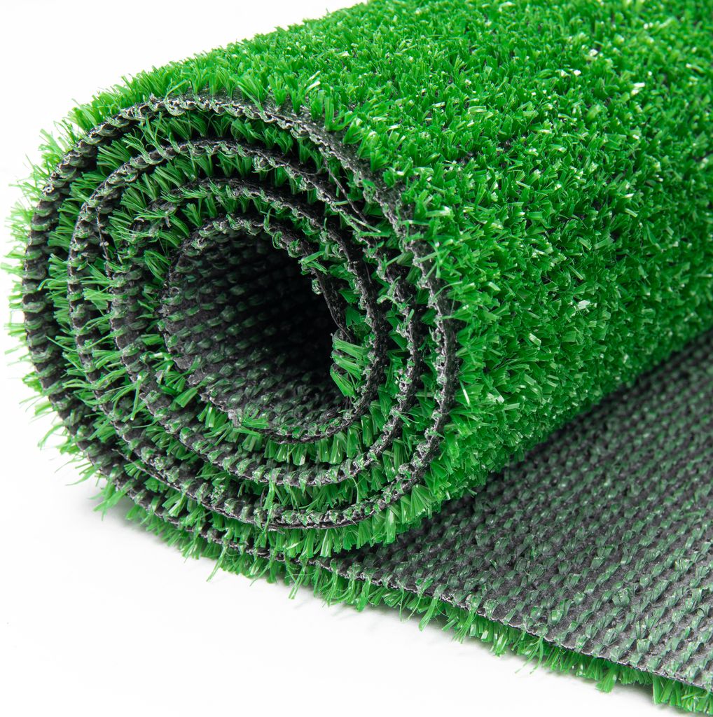 Rasenteppich Fanyo Kunstrasen Grün Höhe: 10mm Kunstrasenteppich Wetterfest Schnelltrocknend Outdoor Balkon Terrasse Garten Kunstgras 200 x 1500