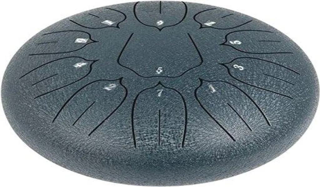 Apprendre la musique facilement avec ce handpan 11 notes 25 cm bleu marine