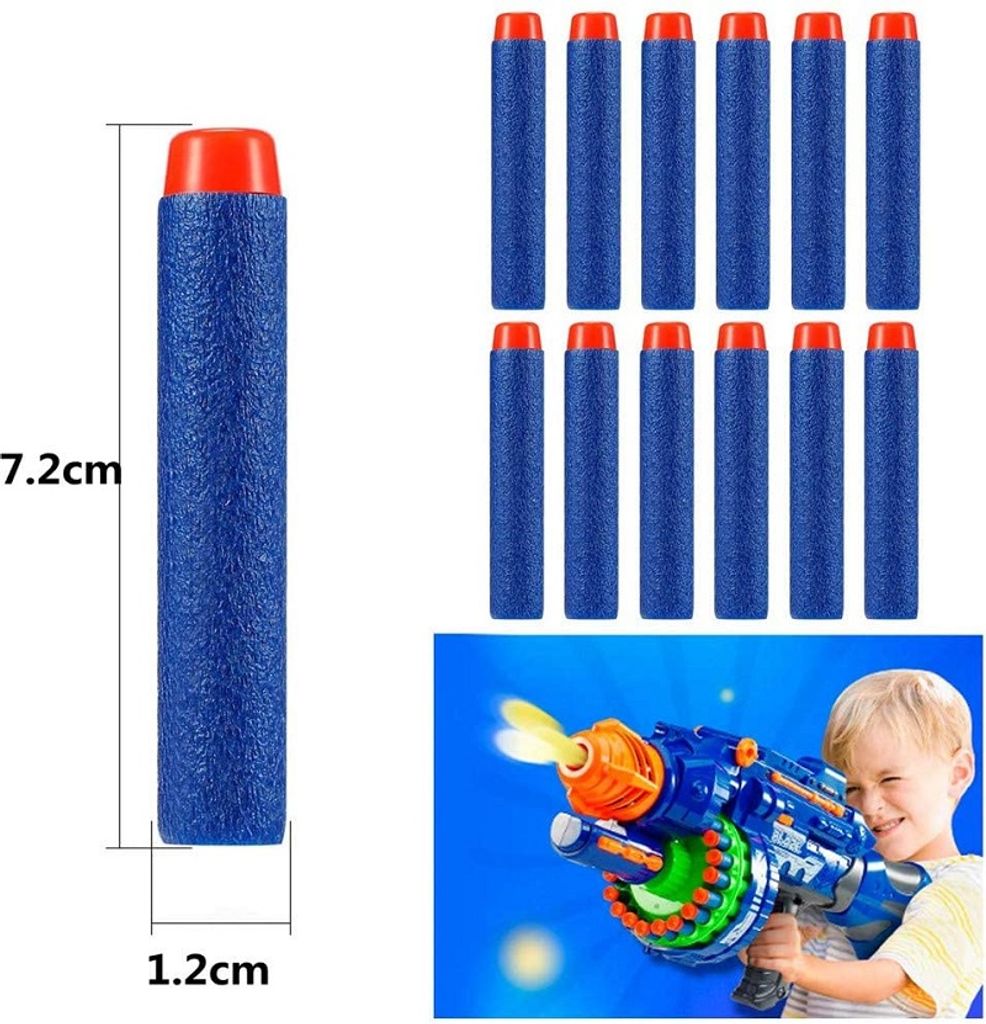 20 x Black Series Nachfüll Refill foam bullets Schaumstoff Kugeln Spielzeug 