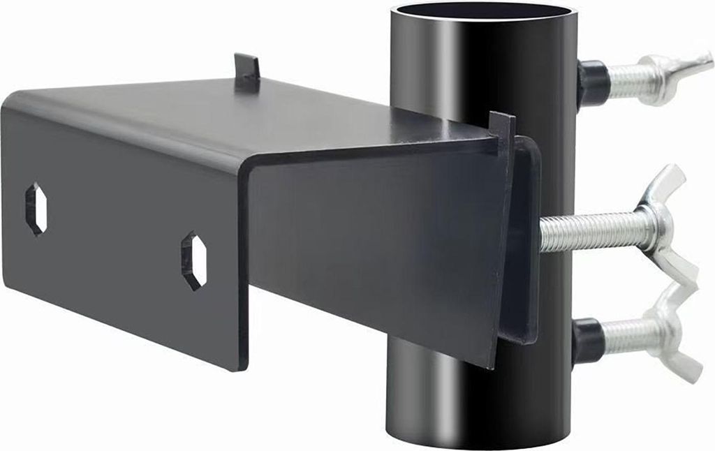 Balkonschirmhalter Metall Sonnenschirmständer Platzsparender Balkonschirmständer Universal Balkongeländer Schirmhalter Ersetzt Sonnenschirmständer