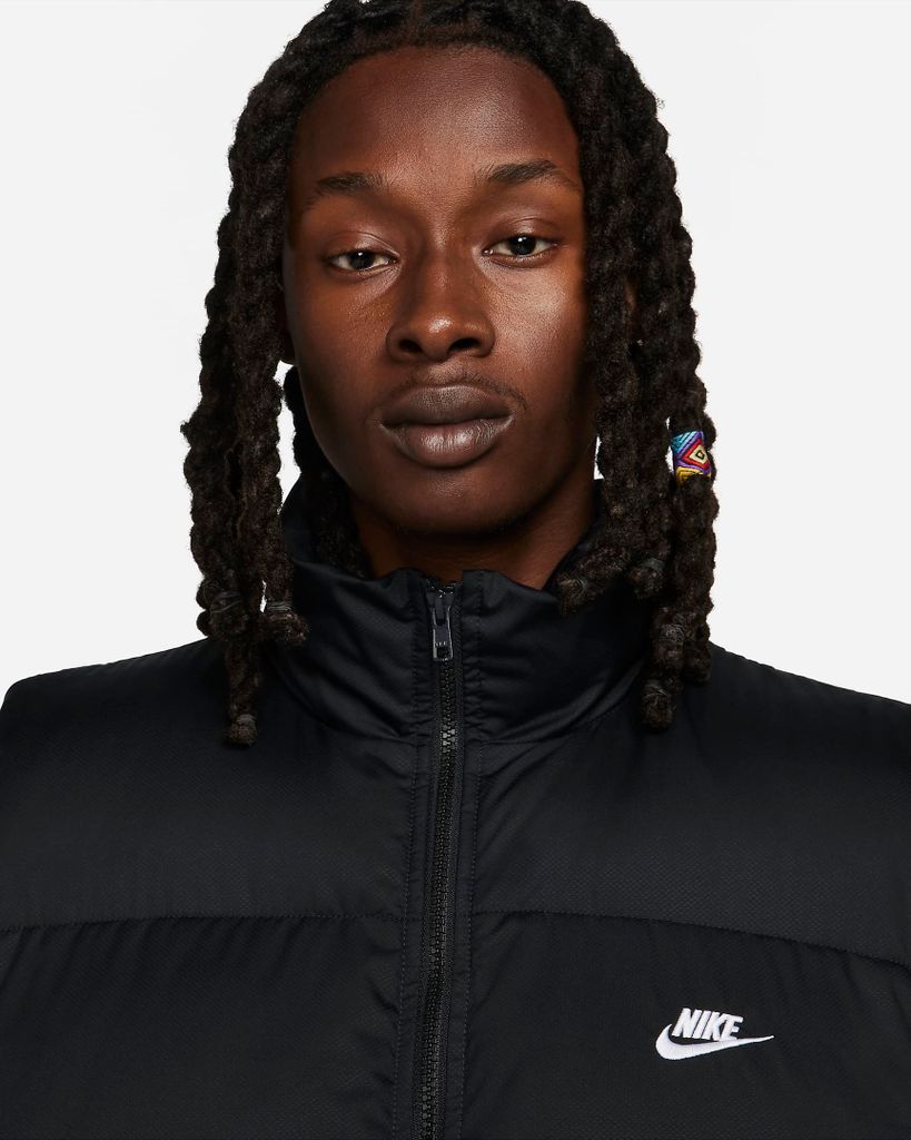 Nike M Nk Tf Club Puffer Vest Black/White M Produktbild 3