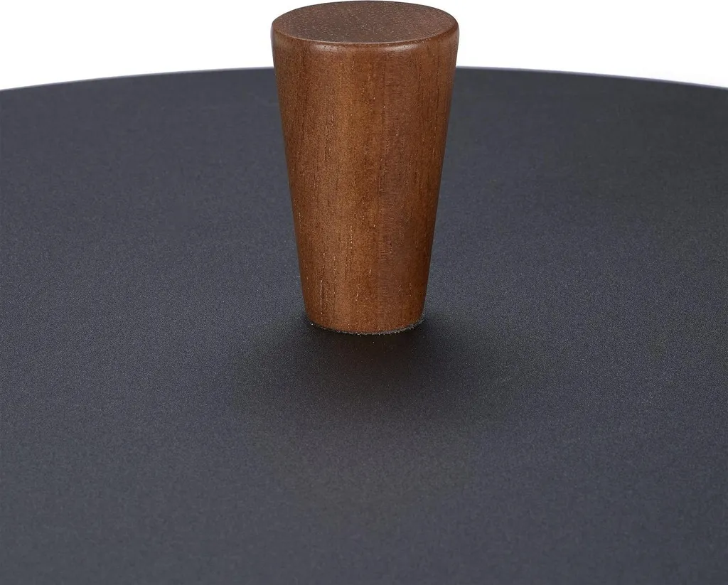 Table basse ronde industrielle gain de place pour petits salons urbains - 8