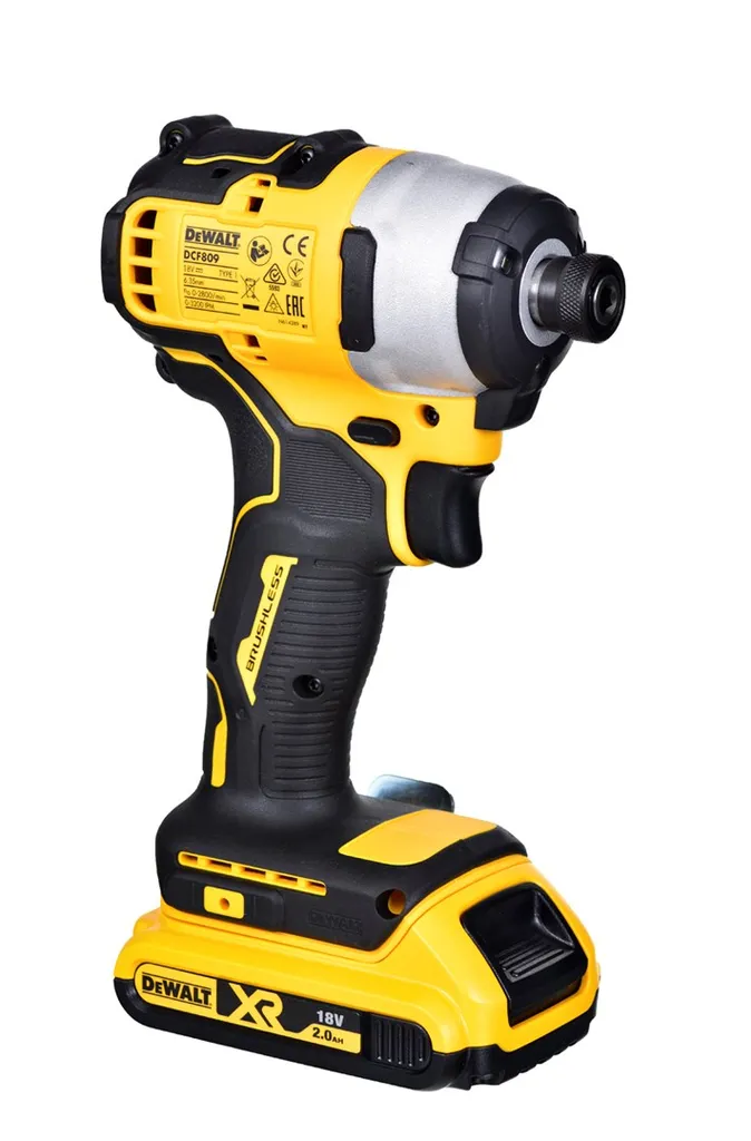 Visseuse à Chocs Compacte DeWALT DCF809D2T-QW pour Zones Difficiles - 15