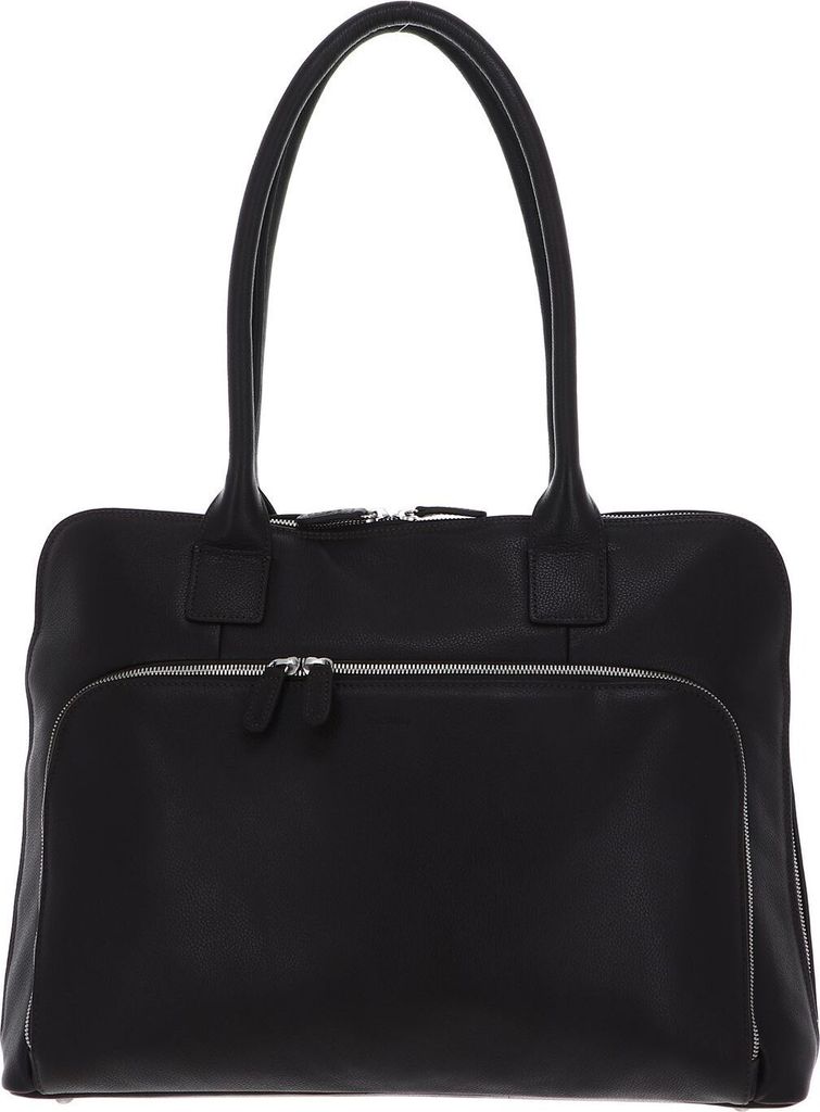 PICARD Schultertasche mit Laptopfach Milano Shoulder Bag Cafe dunkelbraun