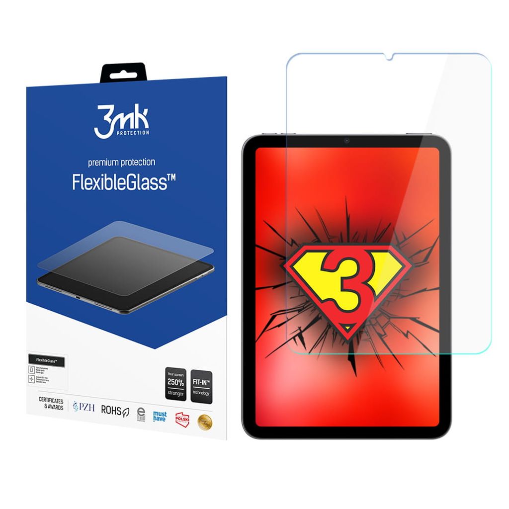3mk Display Hybridglas FlexibleGlass für Apple iPad Mini 2021 0,3mm 7H