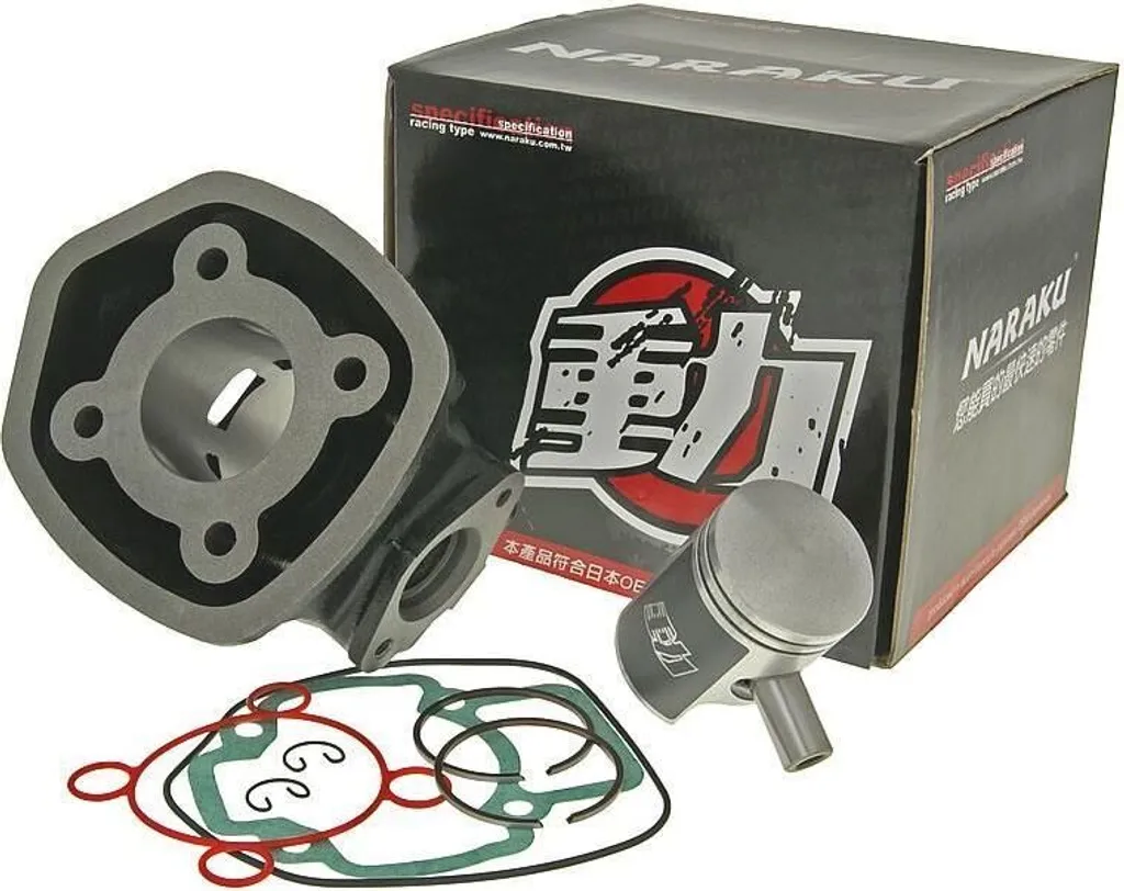 Haut moteur 50ccm Naraku pour scooter Aprilia SR 50 et Piaggio Zip SP