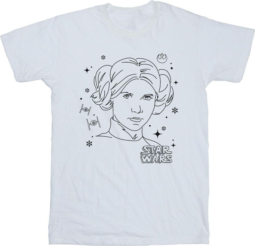 Star Wars - "Episode IV: A New Hope" T-Shirt für Herren BI46781 (L) (Weiß)