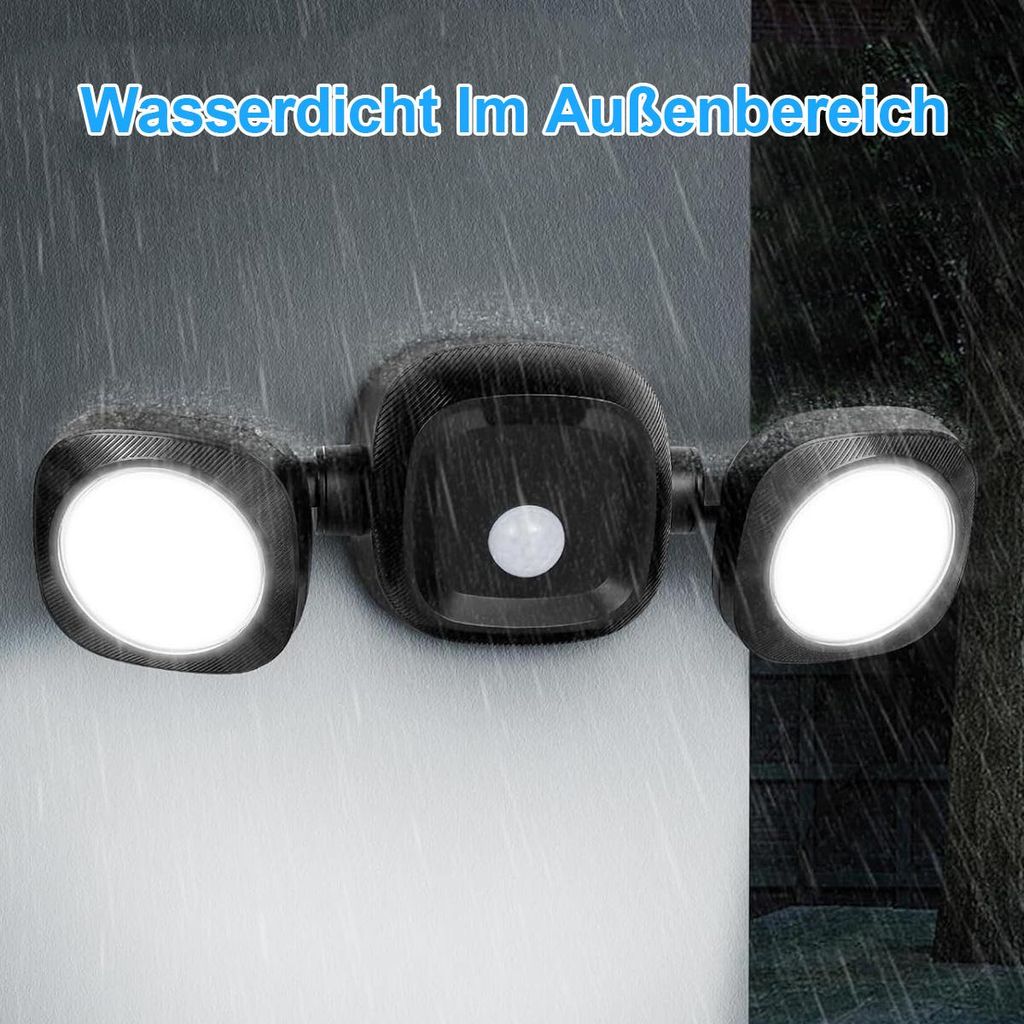 Außenlampe mit Bewegungsmelder Aussen Batterie Aussenlampe
