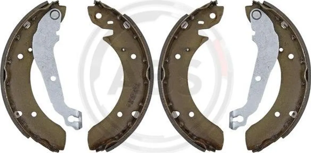 Mâchoires de frein tambour A.B.S. 8795 OE 6081850 pour axe arrière