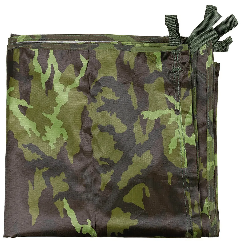 Bâche Tarp Extrem MFH 3x3m - Solution Anti-Pluie et Vent pour Bivouac