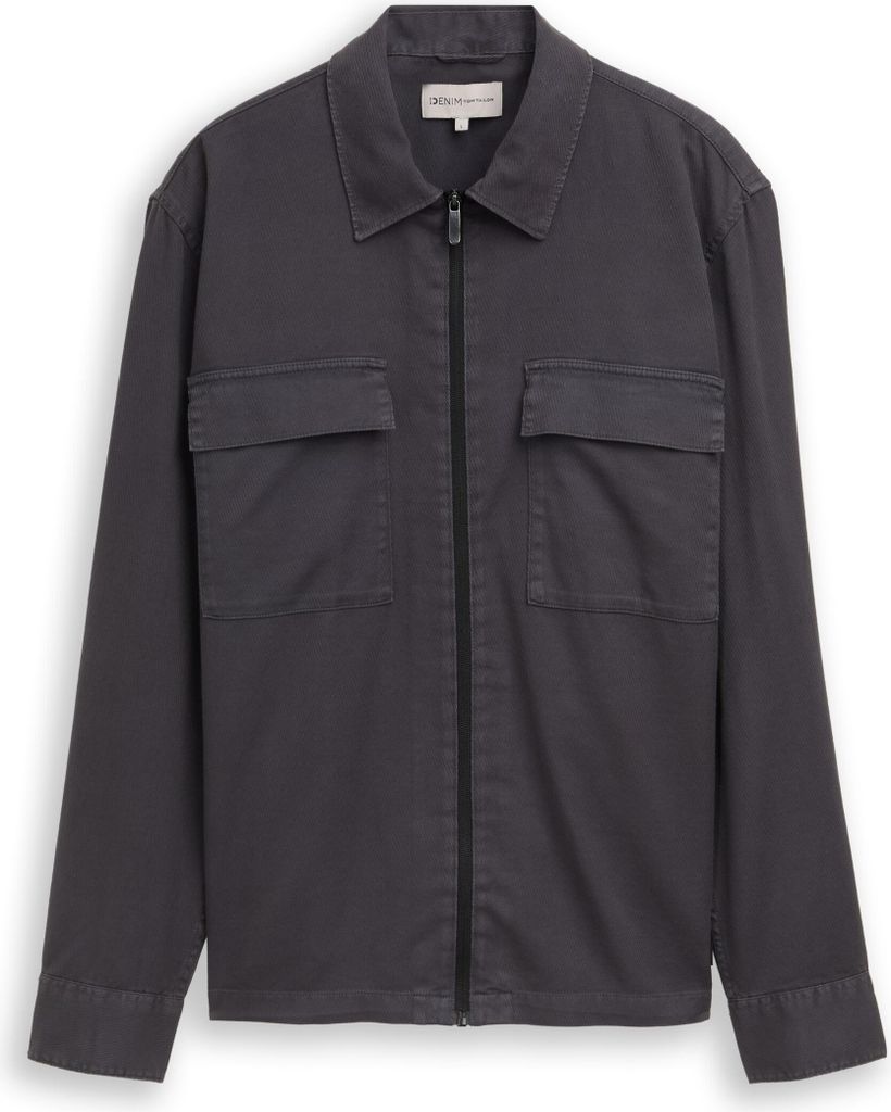 Tom Tailor 1049666_L, Männlich, Erwachsener, Regular fit, Reißverschluss, Baumwolle, Mehrfarbig