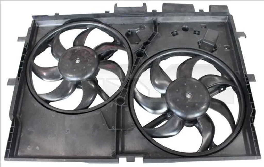 Moto-ventilateur Radiateur 1250H1 TYC avec cadre pour Jumper et Boxer