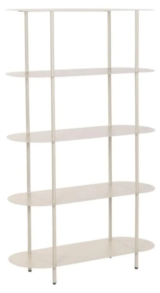 Meuble de rangement ESPRIT étagère en fer crème chic pour la maison