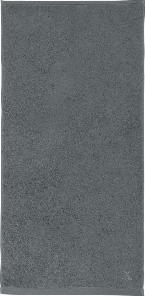 Erwin Müller Handtuch Heidenheim" grau 58x120 cm"