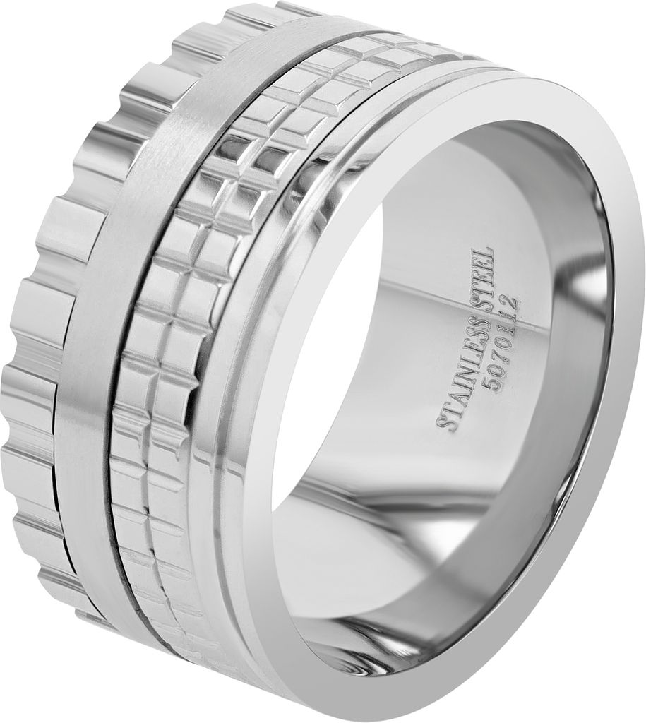 Akzent Edelstahlring "Tybalt", Herren, drehbare Elemente, Produktbild 