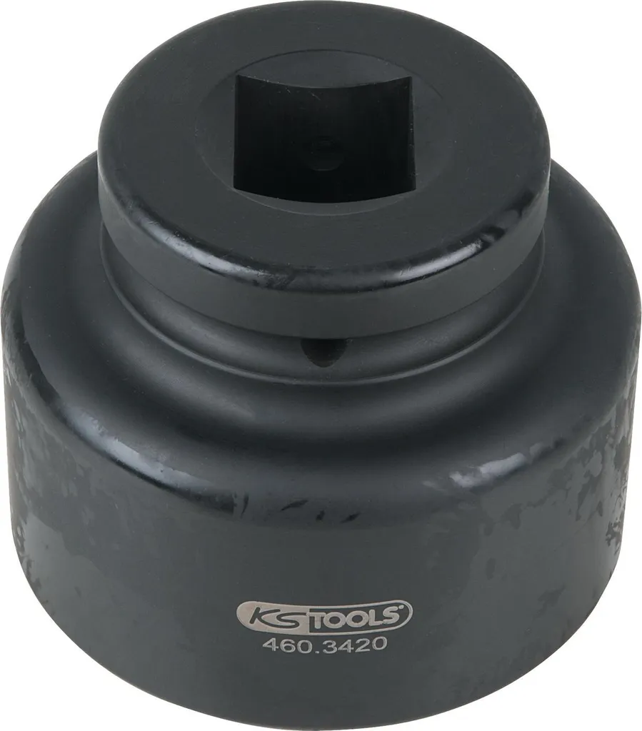 KS TOOLS 2,50cm 1" Chiave per dadi asse a 8 punte corta 75 mm 460.3420