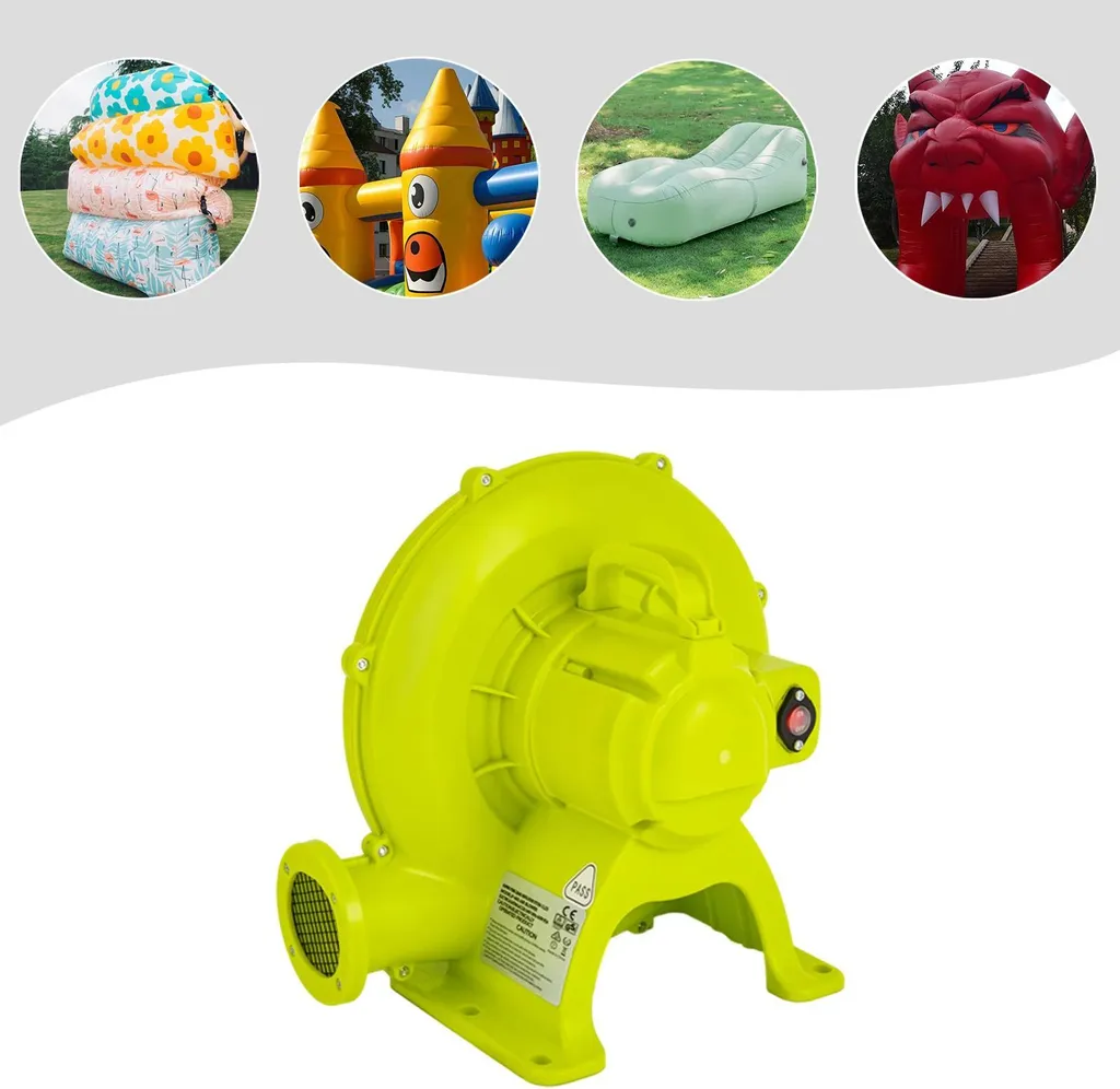 Souffleur d'air électrique 450W pour structures gonflables et jouets - 7