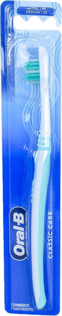 Oral-B Classic Care Handzahnbürste 35 mittel mit Kurzkopf Zahnbürste