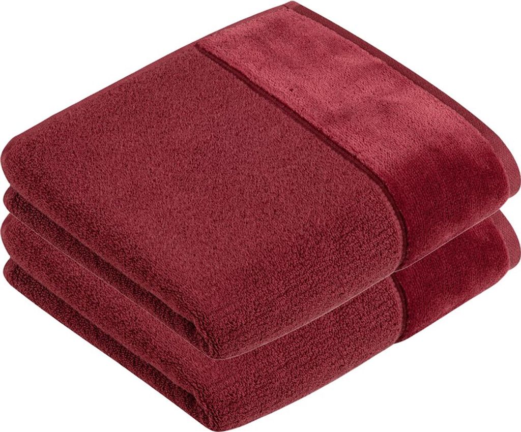 2er Pack Handtuch Pure von der Marke Vossen 50 x 100 cm