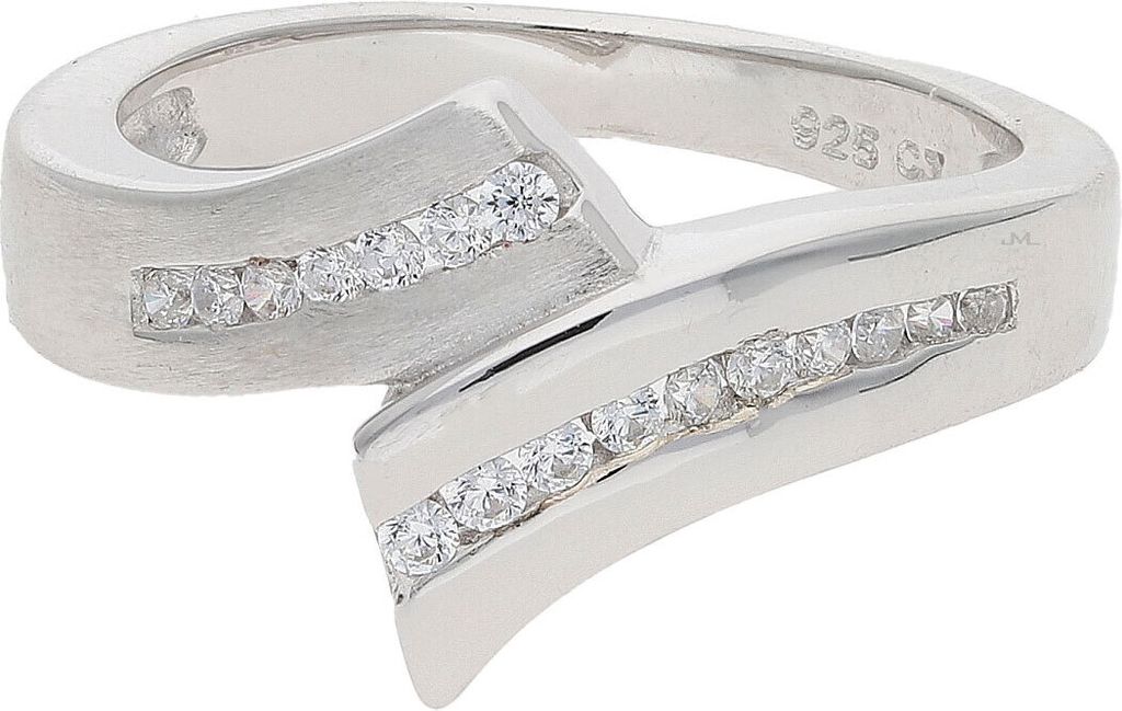 JuwelmaLux Ring 925 Silber mit synth. Zirkonia JL10-07-2922 52