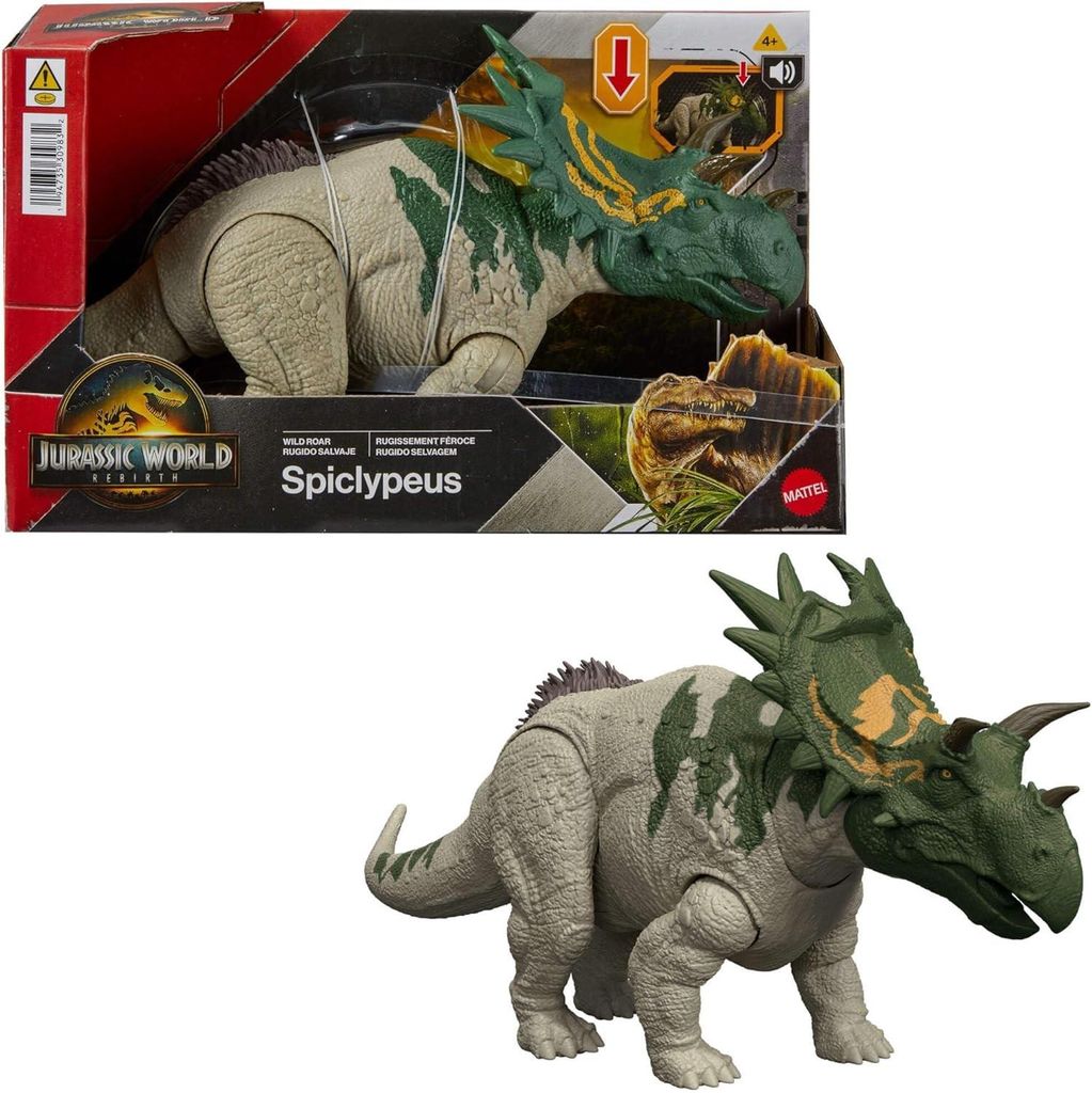 Figura Spiclypeus Con Sonido Jurassic World Rebirth Imagen del producto 