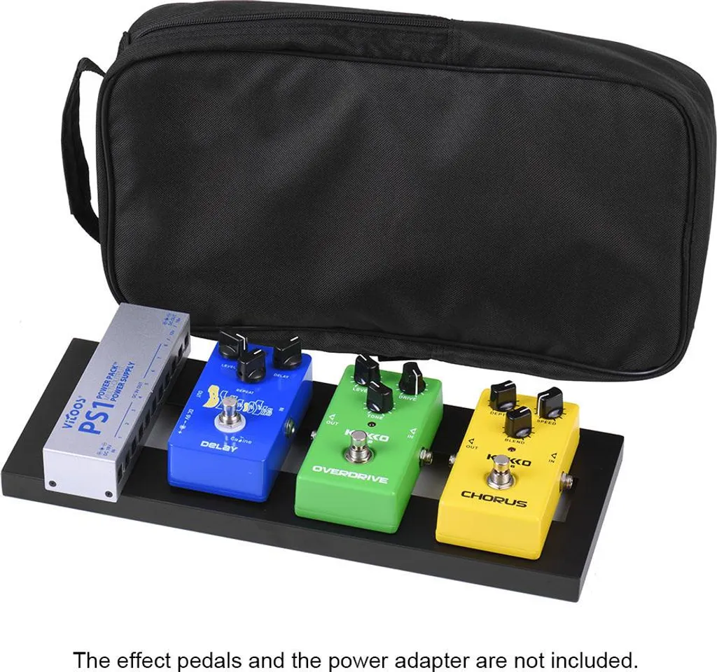 Organisez vos pédales de guitare avec le mini-pédalier DB-1 en aluminium - 3