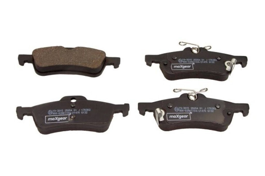 MAXGEAR Bremsbeläge Satz Hinten Bremsklötze für HONDA CIVIC IX (FK) 19-3015