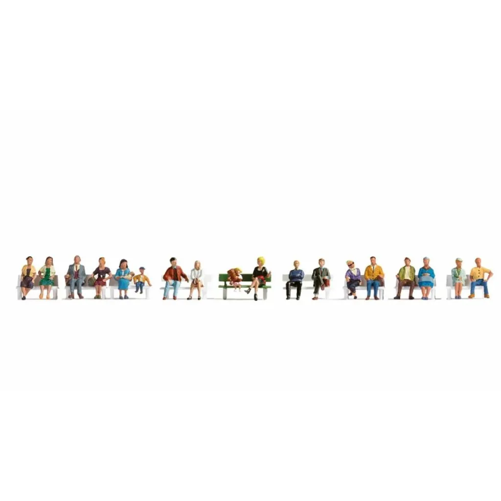 Figurines H0 pour animer un réseau ferroviaire triste NOCH 16131