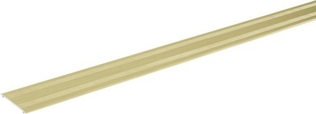 SKANDOR Übergangsprofil champagner eloxiert selbstklebend 2x38x900 mm
