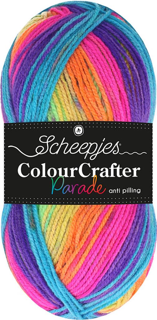 Scheepjes Colour Crafter Parade 100g 611 - Neon Dream Produktbild 