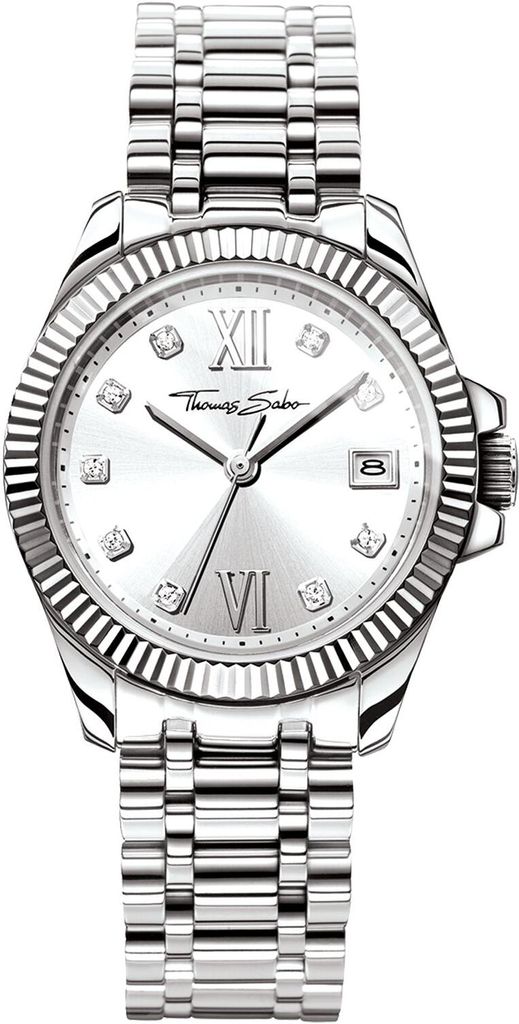 Thomas Sabo WA0252-201-201 Damenuhr Divine Analog Quarz Produktbild 