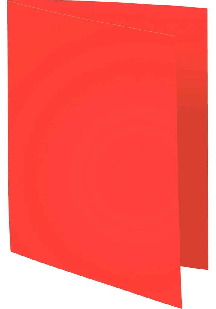 Classement A4 Efficace : 500 Chemises Rouge 24x32cm Recyclées - 2