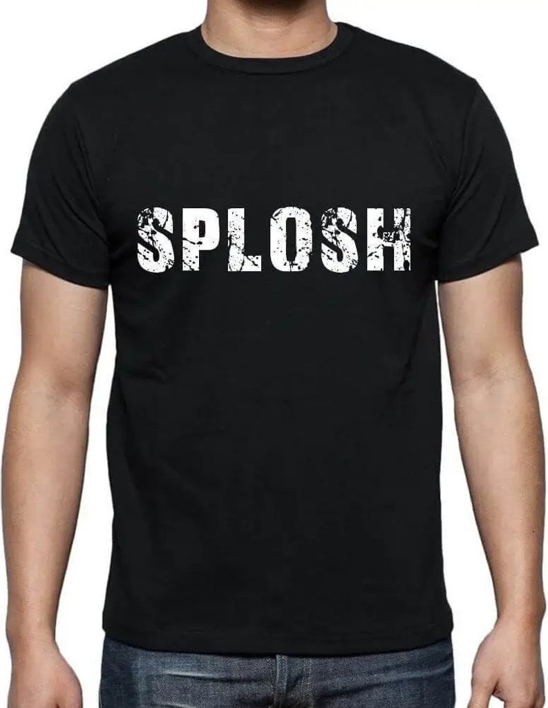 Herren Grafik T-Shirt Splosh Öko-Verantwortlich Vintage Jahrgang Kurzarm Lustige Druck Geburtstag Geschenk Mann