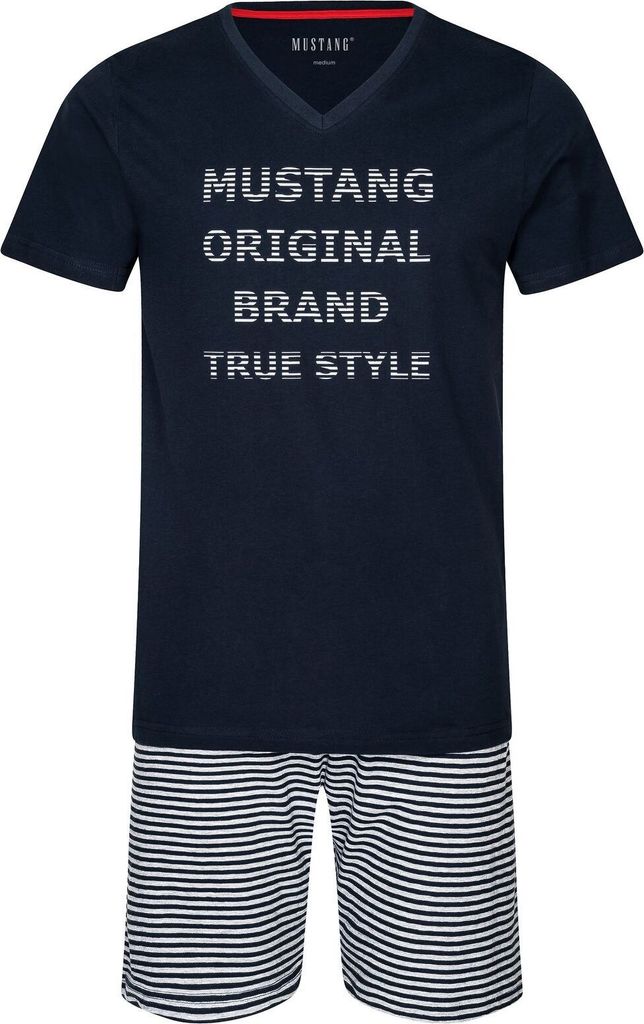 Mustang Short Set Schlafanzug Nachtwäsche Pyjama  STANDARD Produktbild 