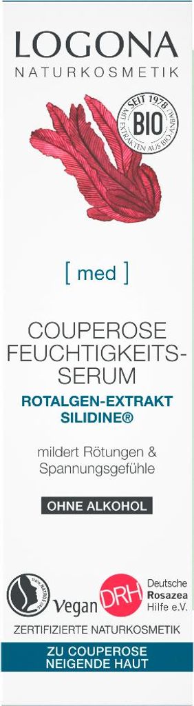 Logona Couperose Feuchtigkeits-Serum Bio 30ml