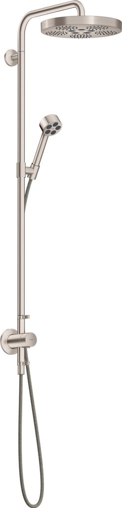 hansgrohe AXOR One Showerpipe mit Thermostat und Kopfbrause 280 1-jet Unterputz, 48796800