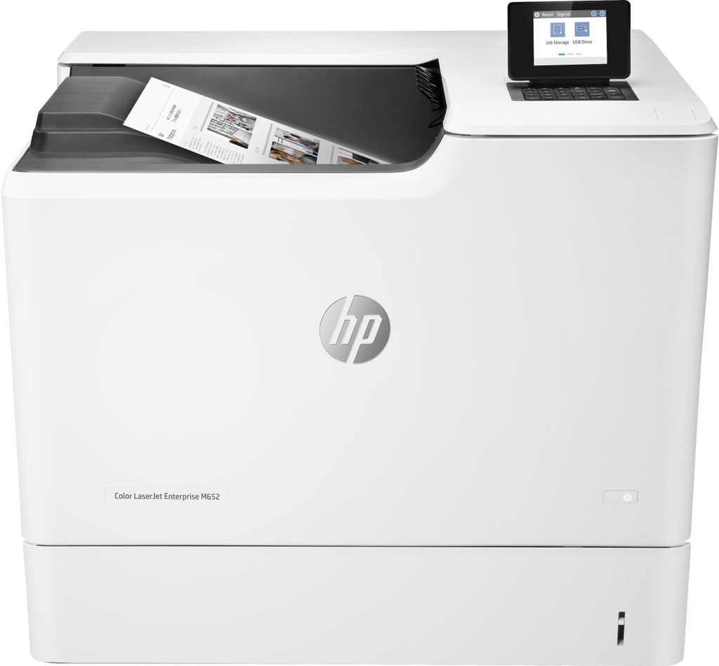 HP Color LaserJet Enterprise M652n Farblaserdrucker Produktbild 