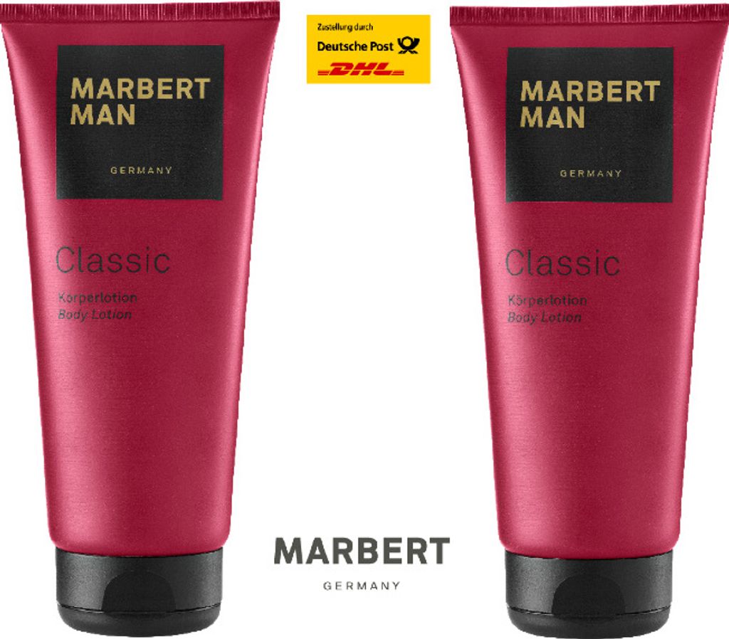 MARBERT Man Classic Körperlotion 2 x 200 ml