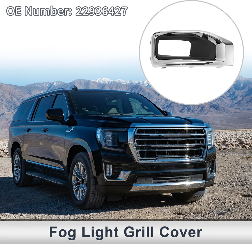 Remplacement Grille Antibrouillard GMC Yukon 2015-2020 Côté Passager