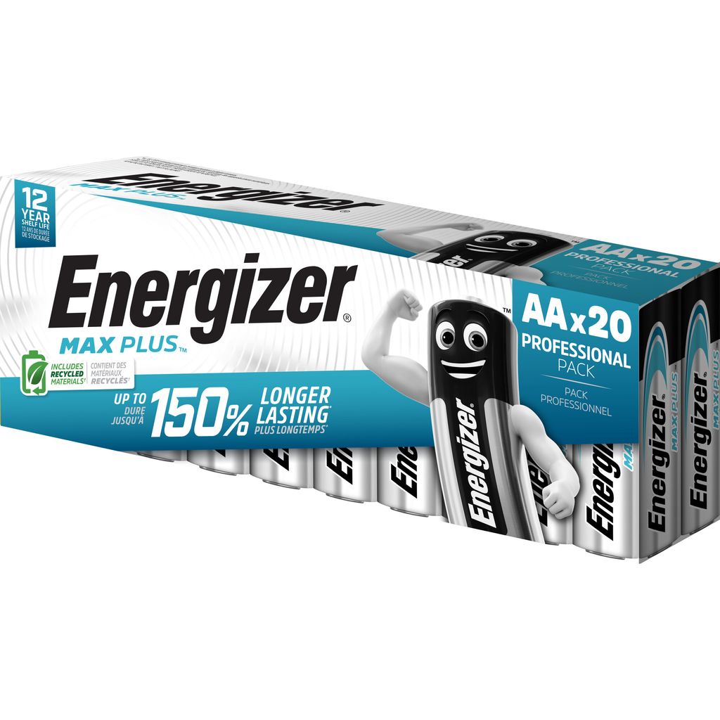 Energizer Max Plus AA, Einwegbatterie, AA, Alkali, 1,5 V, Produktbild 