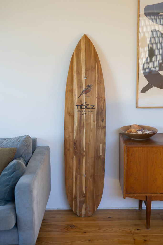 Tidez Surfbrett Dekoration - Surfbrett aus Holz - Surfbrett Produktbild 8